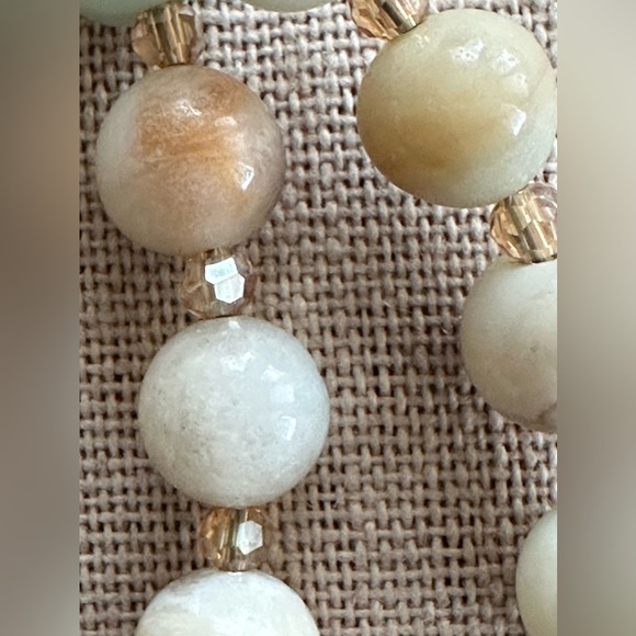 22 inch Morganite bead Necklace NWOT - Picture 8 of 14